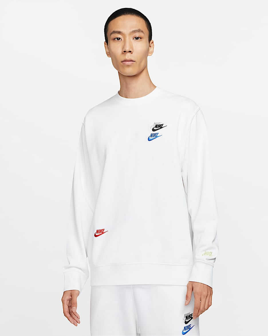 ★NIKE★NSW FRENCH TERRY CREW スウェット★追跡可 Nike Club Fleece Men's Oversized French Terry Crew. Nike.com